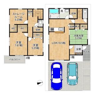 枚方市楠葉中町新築一戸建て